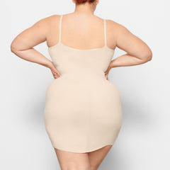 FITS EVERYBODY SLIP DRESS | SAND