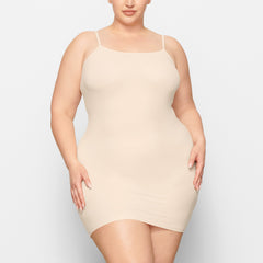 FITS EVERYBODY SLIP DRESS | SAND