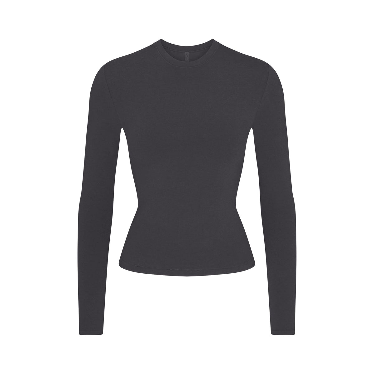 COTTON JERSEY LONG SLEEVE T-SHIRT | SOOT