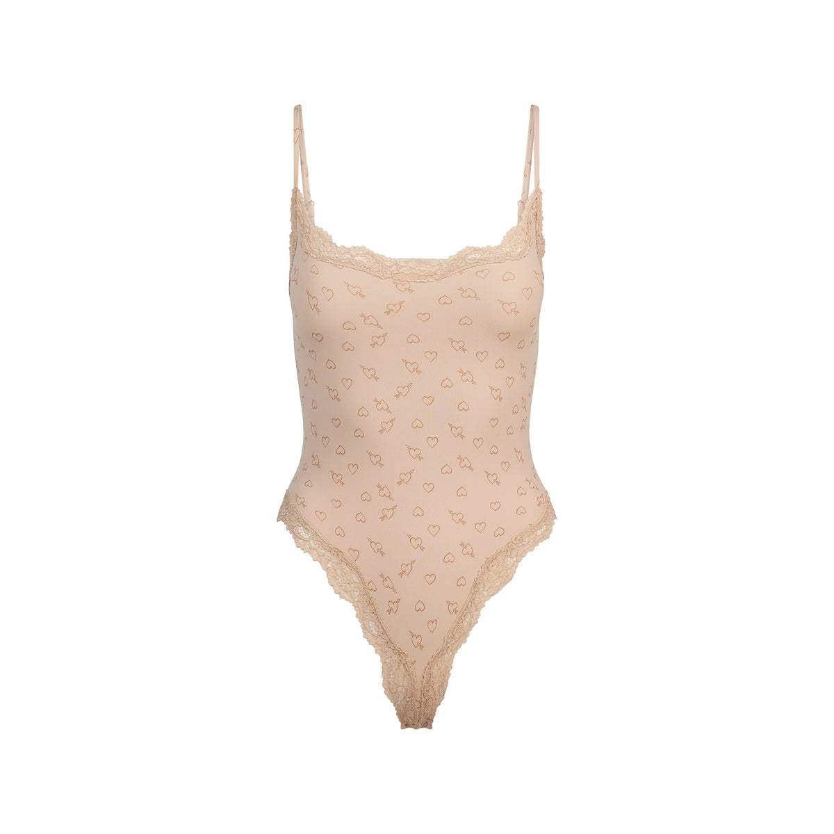 FITS EVERYBODY LACE CAMI BODYSUIT | MICA SKETCHED HEARTS
