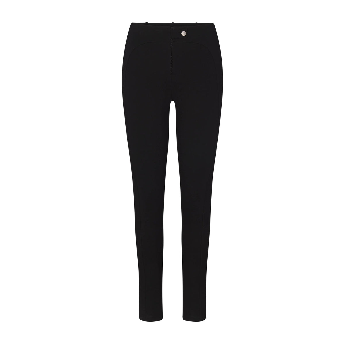 THE ESSENTIAL COLLECTION ZIP FRONT LEGGING | OBSIDIAN
