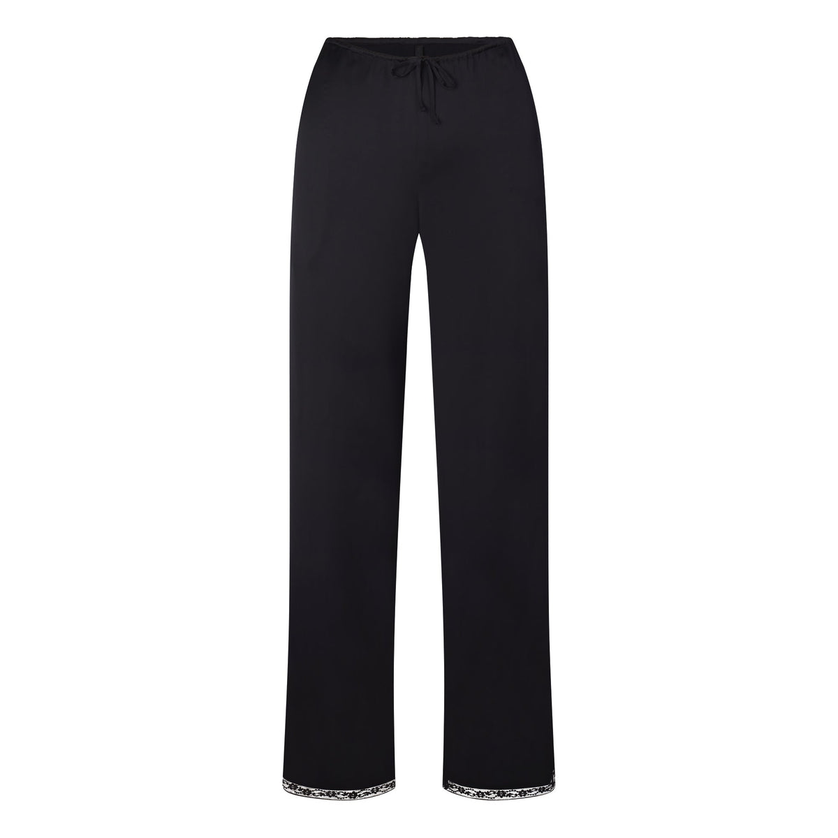 WOVEN SHINE LACE PANT | ONYX