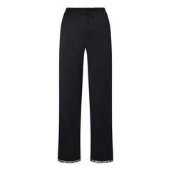 WOVEN SHINE LACE PANT | ONYX