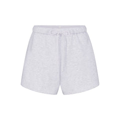 COTTON FLEECE SHORT | LIGHT HEATHER GREY