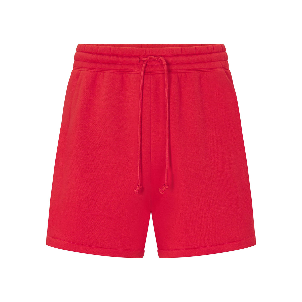 FLEECE LOUNGE MENS RELAXED SHORT | WASHED RED