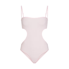 COTTON RIB CUT OUT BODYSUIT | CHERRY BLOSSOM