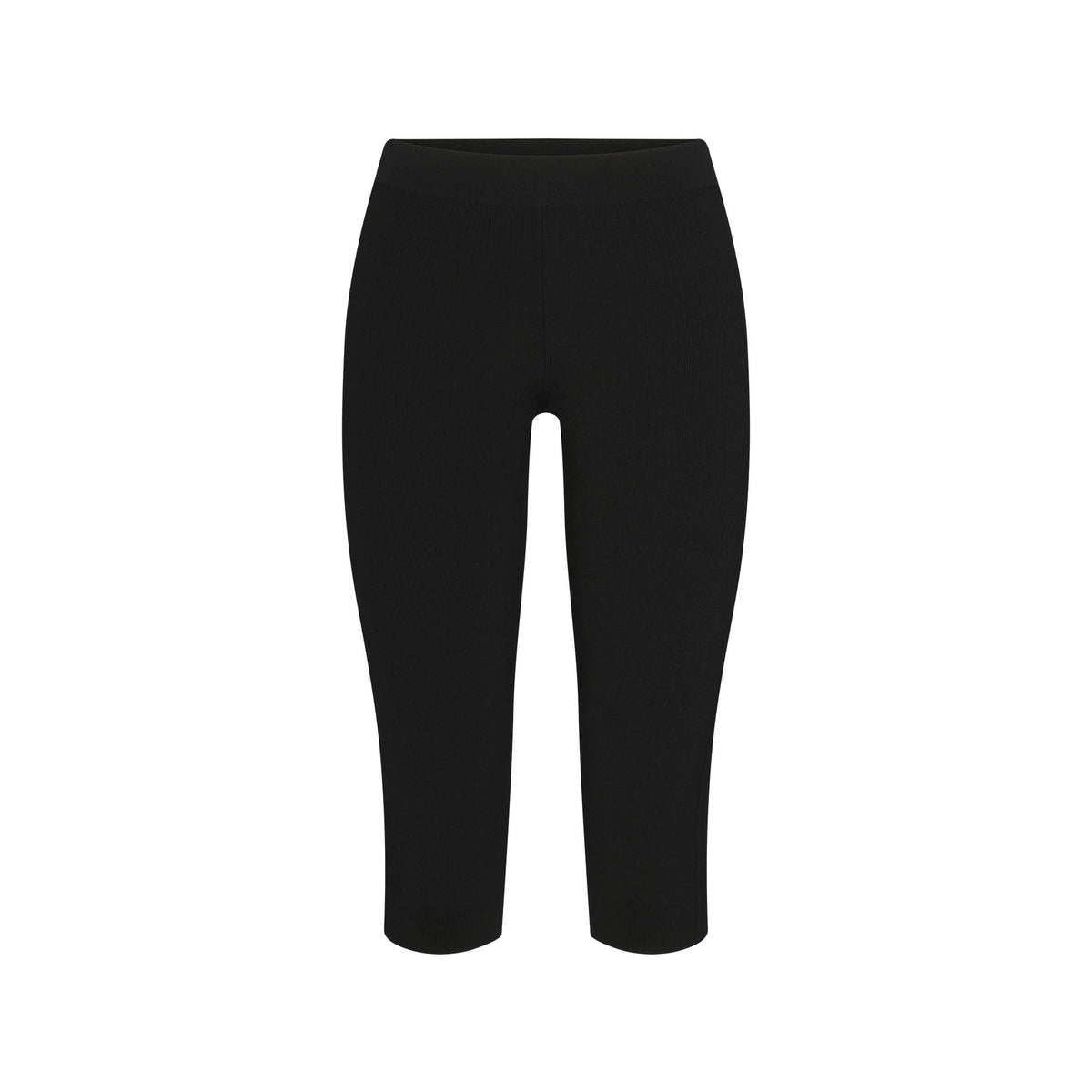 REFINED KNIT CAPRI | OBSIDIAN