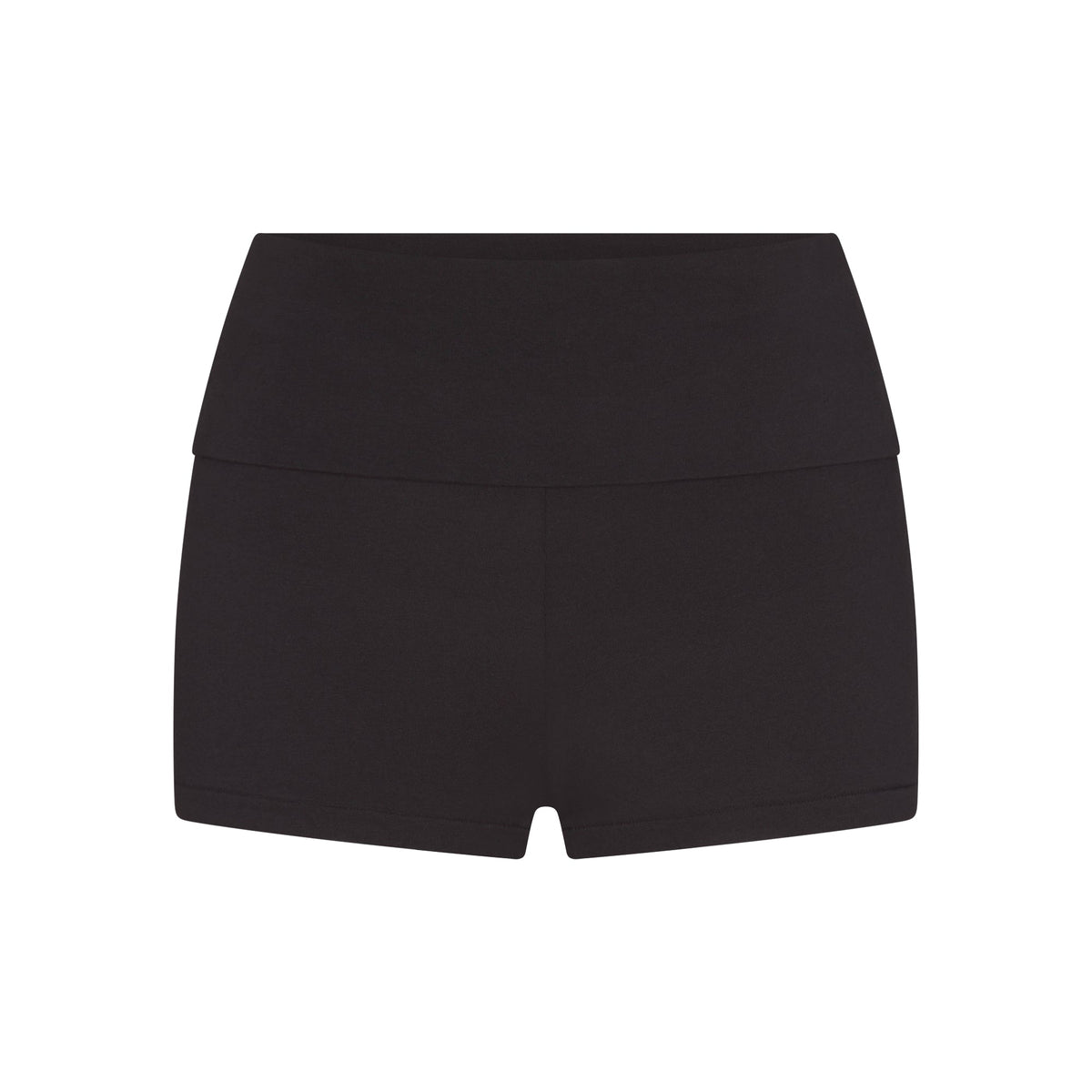 COTTON JERSEY FOLDOVER SHORT | SOOT