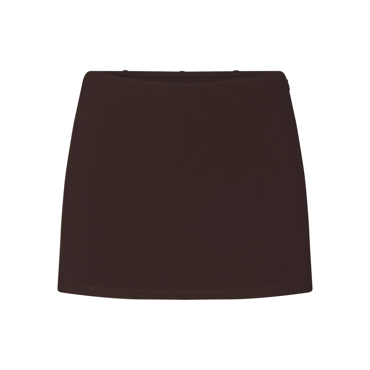 THE ESSENTIAL COLLECTION MINI SKORT | ESPRESSO