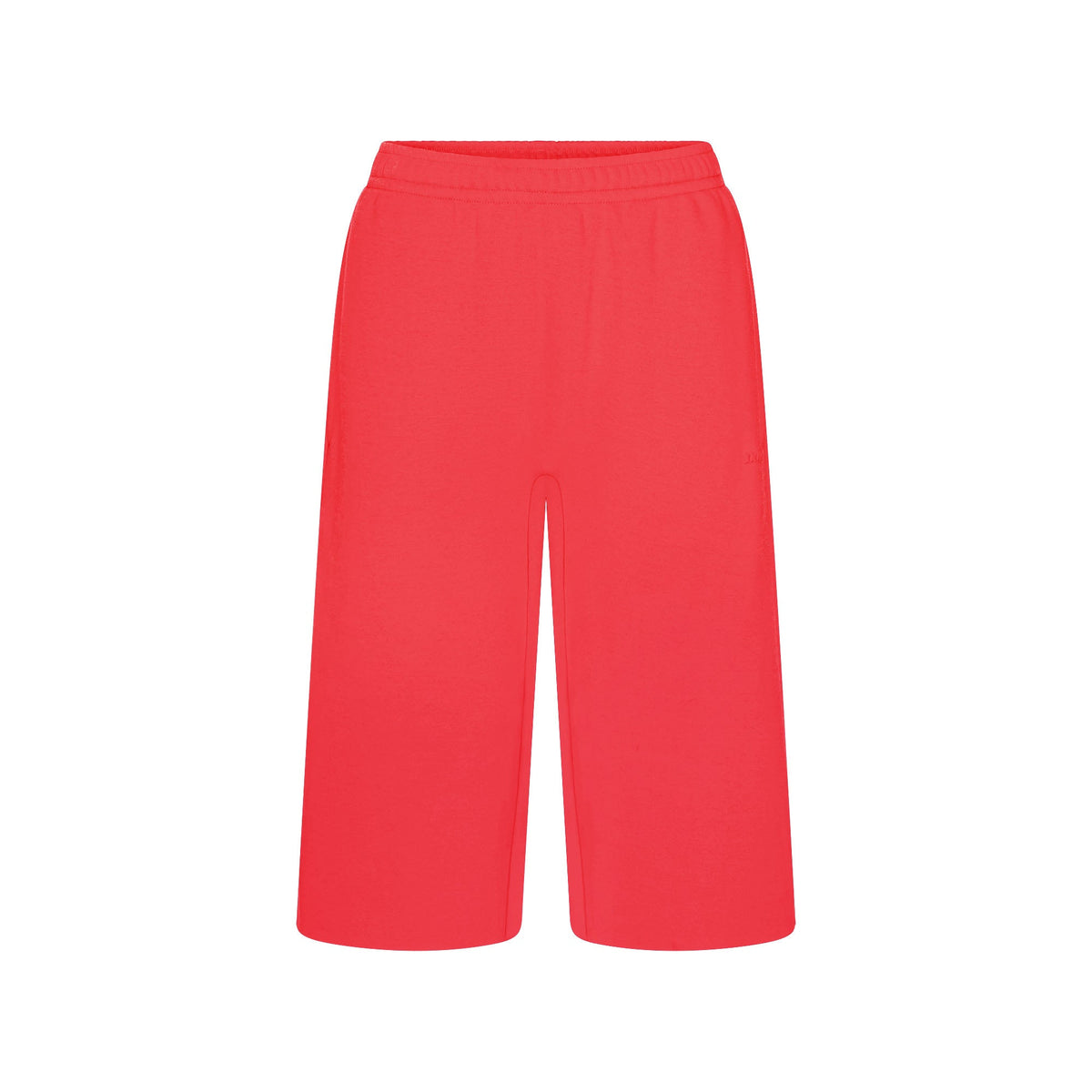 COTTON FLEECE LONG SHORT | WASHED RED