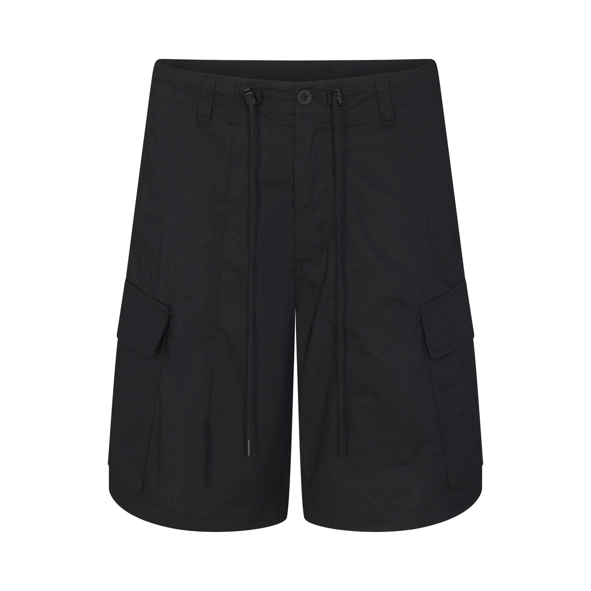 WOVEN COTTON OVERSIZED CARGO SHORT | ONYX