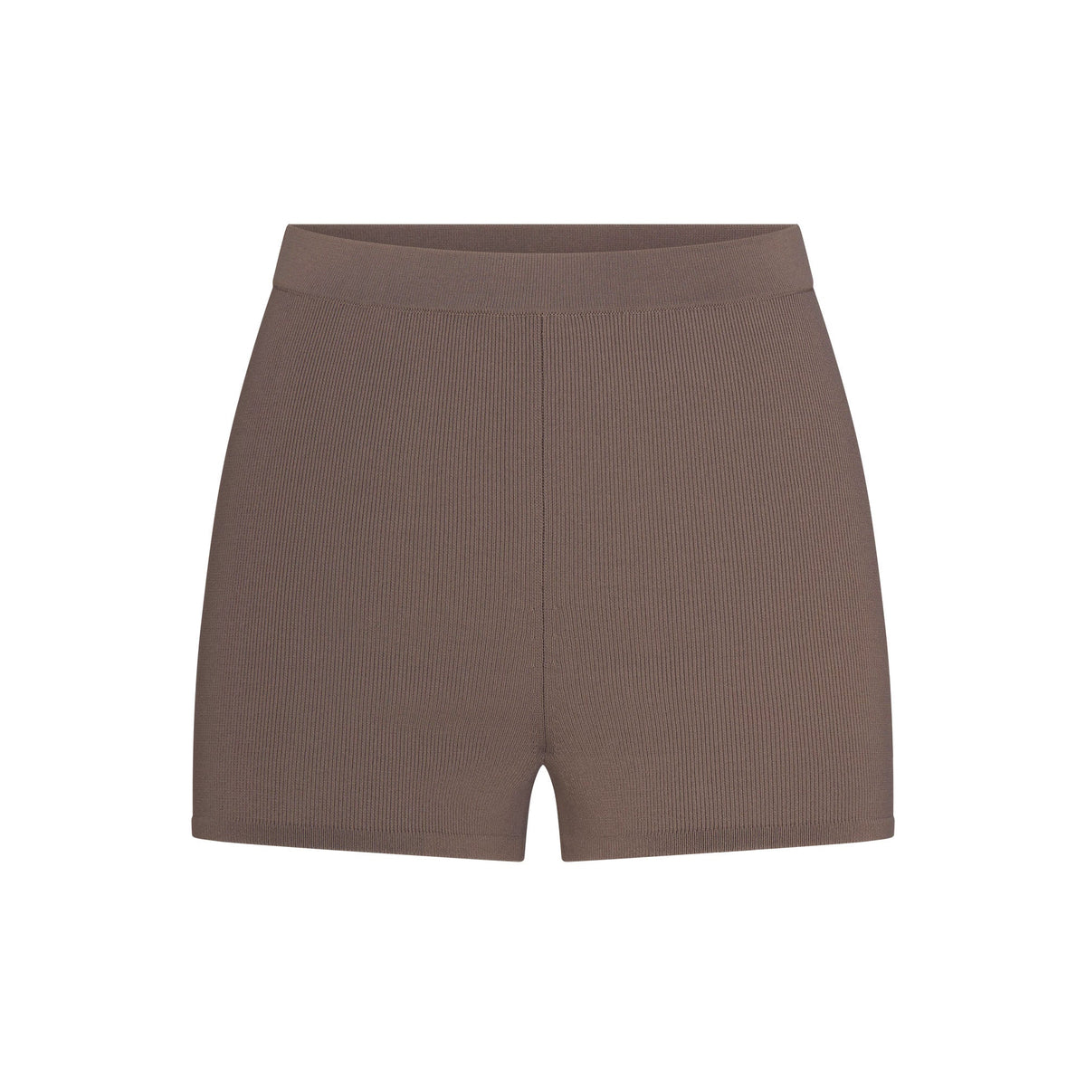 REFINED KNIT HIGH-WAISTED SHORT | AMETHYST