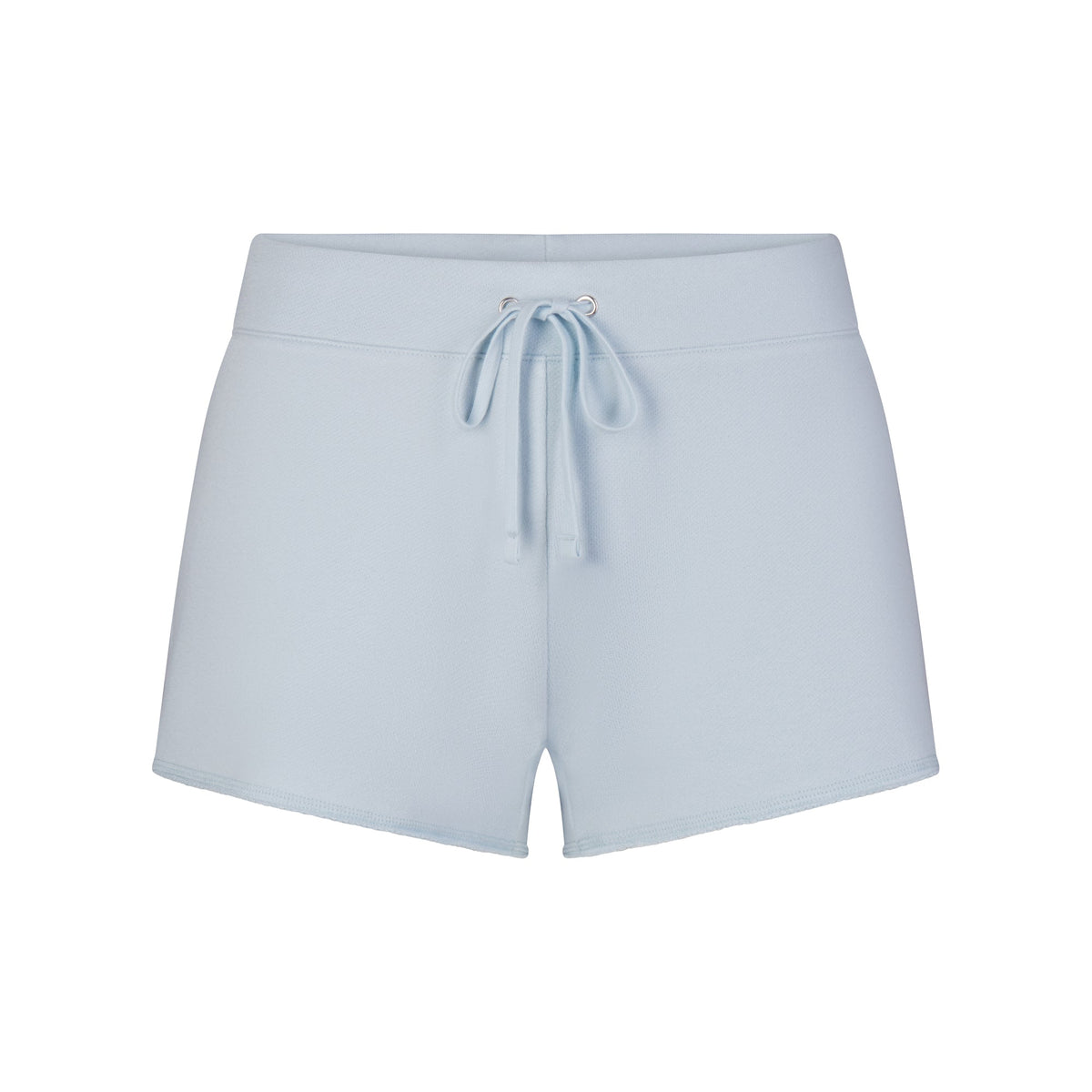 DRAPEY FRENCH TERRY SHORT | POWDER BLUE