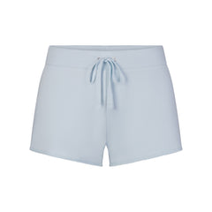 DRAPEY FRENCH TERRY SHORT | POWDER BLUE