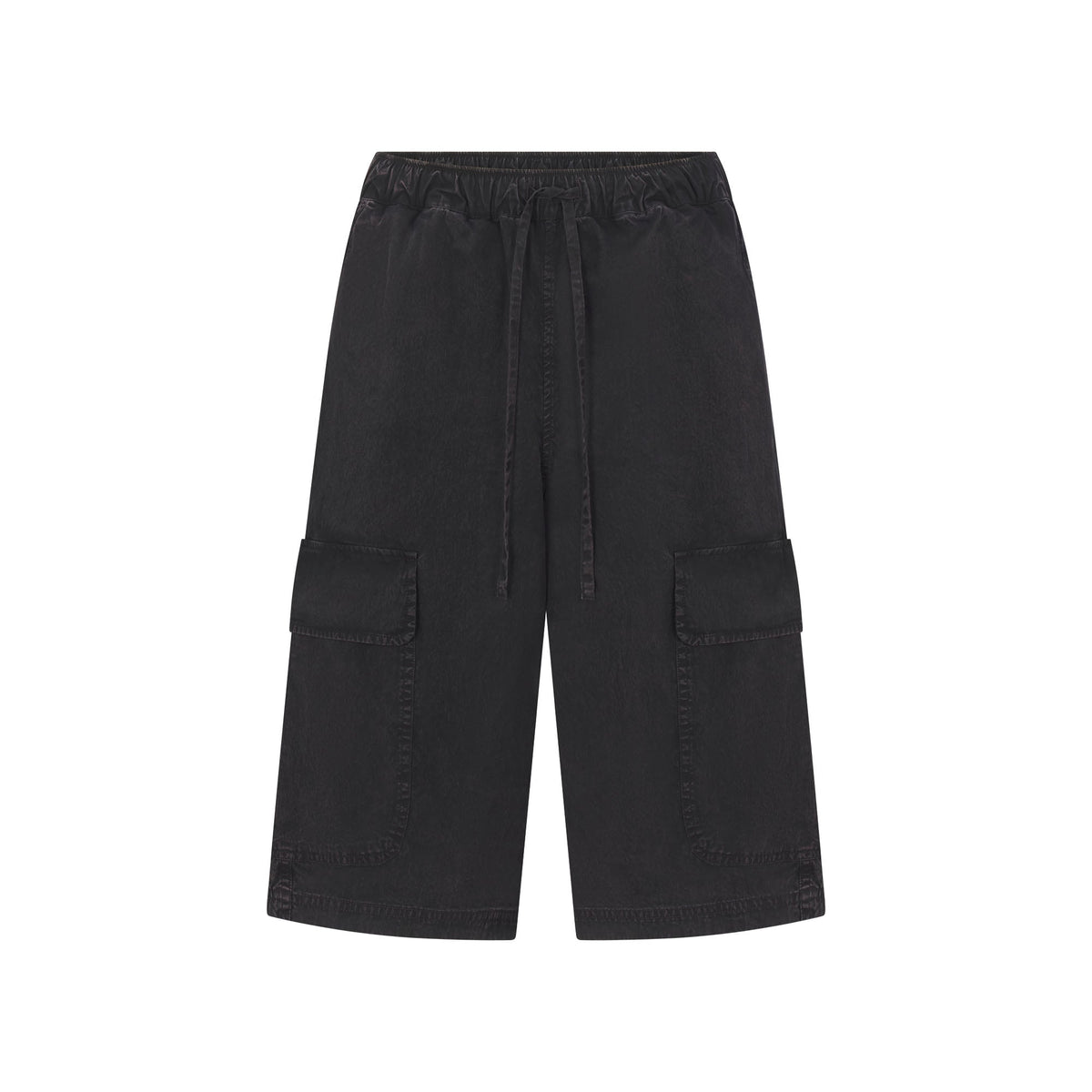 WOVEN MENS RELAXED CARGO SHORT | ONYX