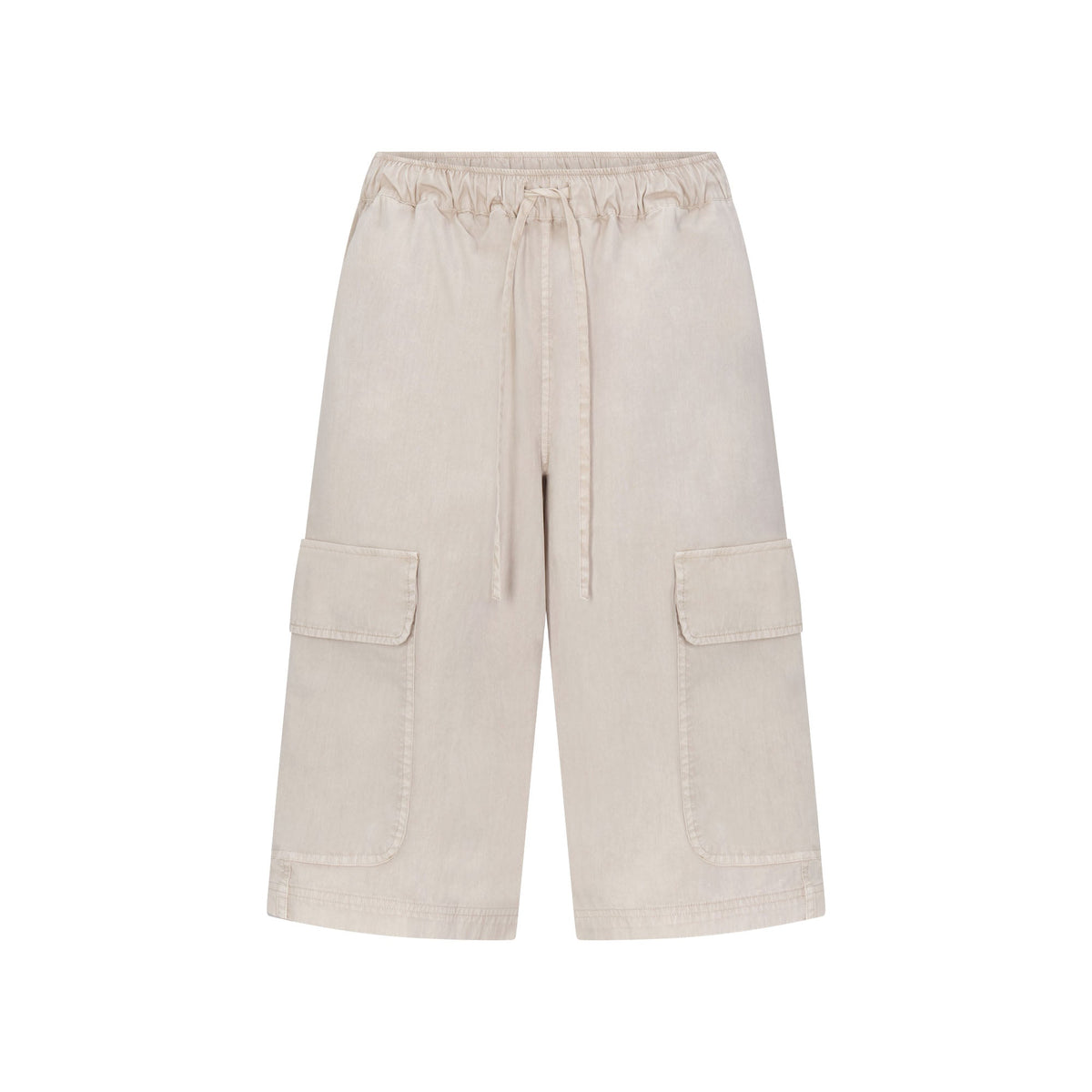 WOVEN MENS RELAXED CARGO SHORT | STONE