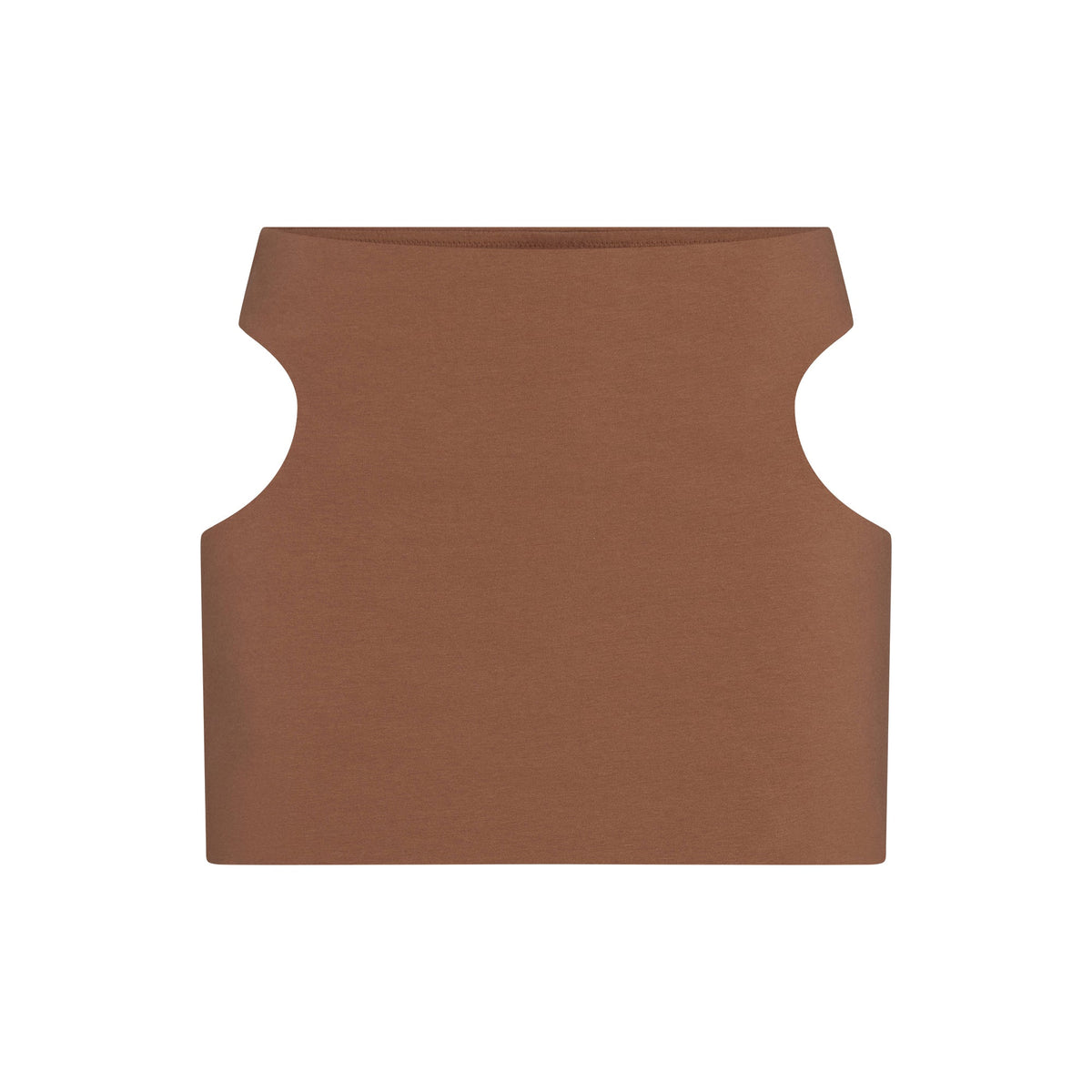 COTTON JERSEY CUT OUT MINI SKIRT | JASPER