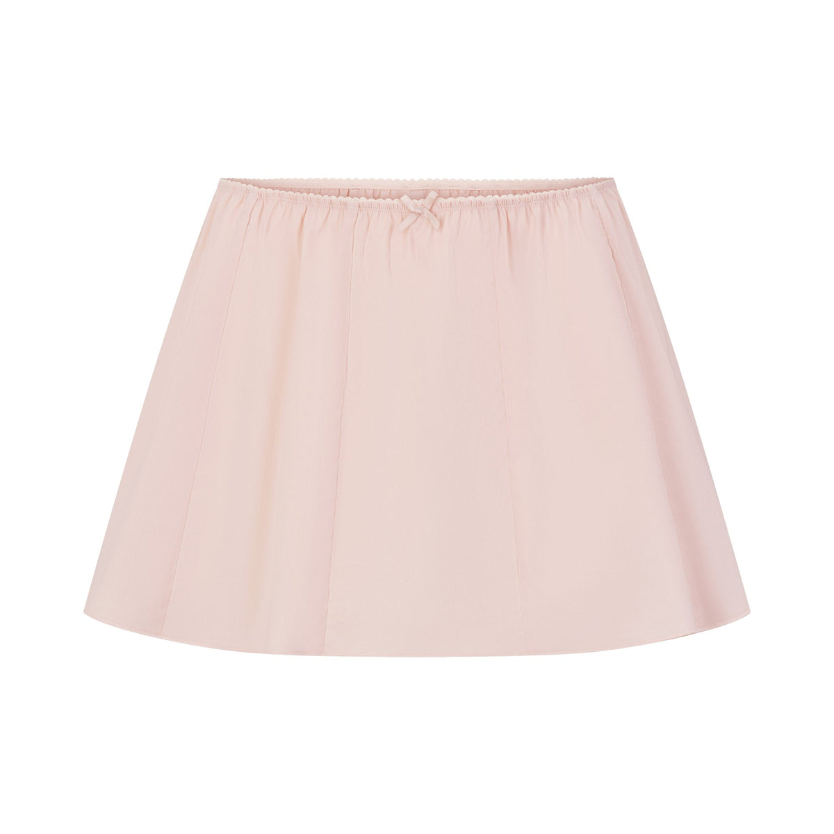 POPLIN APPAREL MINI SKIRT | DUSTY PINK