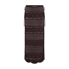 SWIM COVER-UPS CROCHET LONG SKIRT | PHOENIX