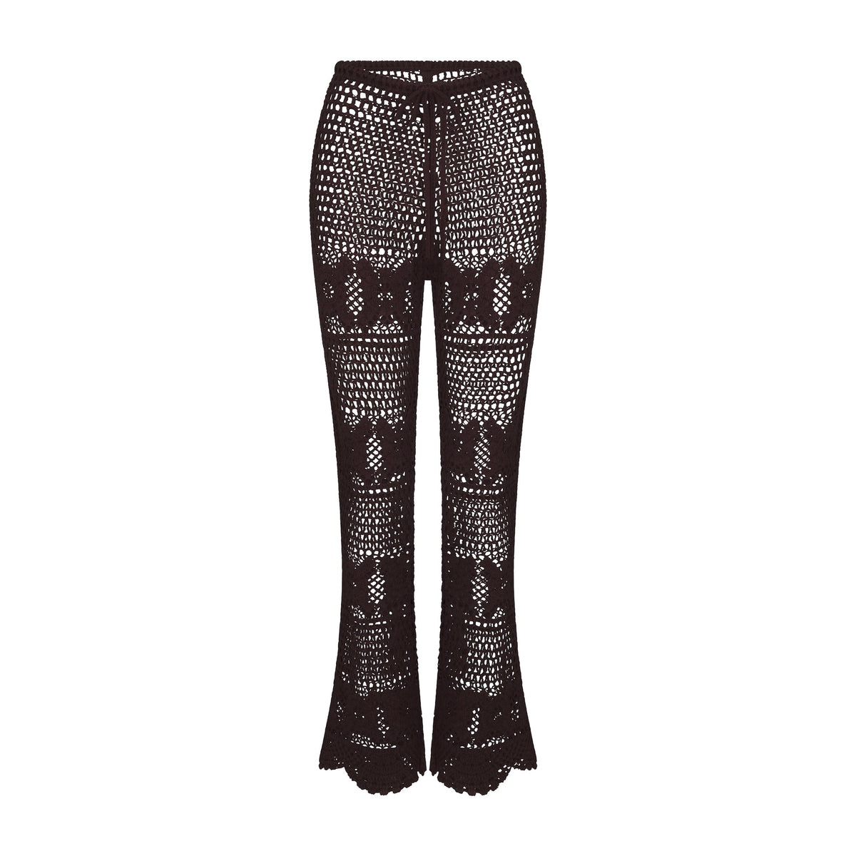 SWIM COVER-UPS CROCHET FLARE PANT | PHOENIX