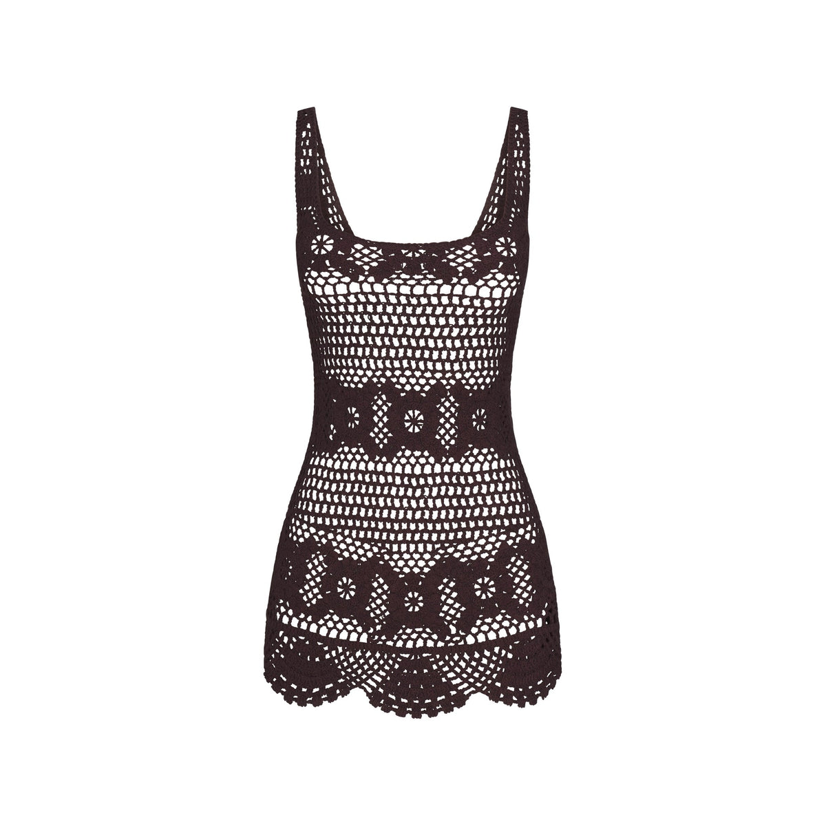 SWIM COVER-UPS CROCHET MINI TANK DRESS | PHOENIX