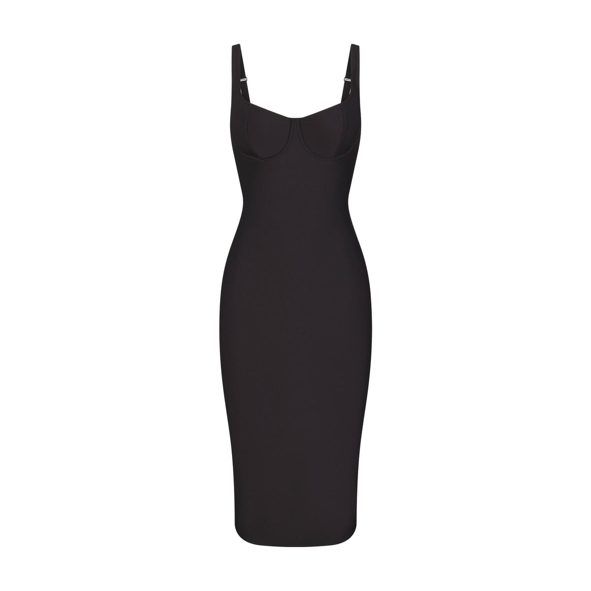 SKIMS BODY MIDI DRESS | ONYX