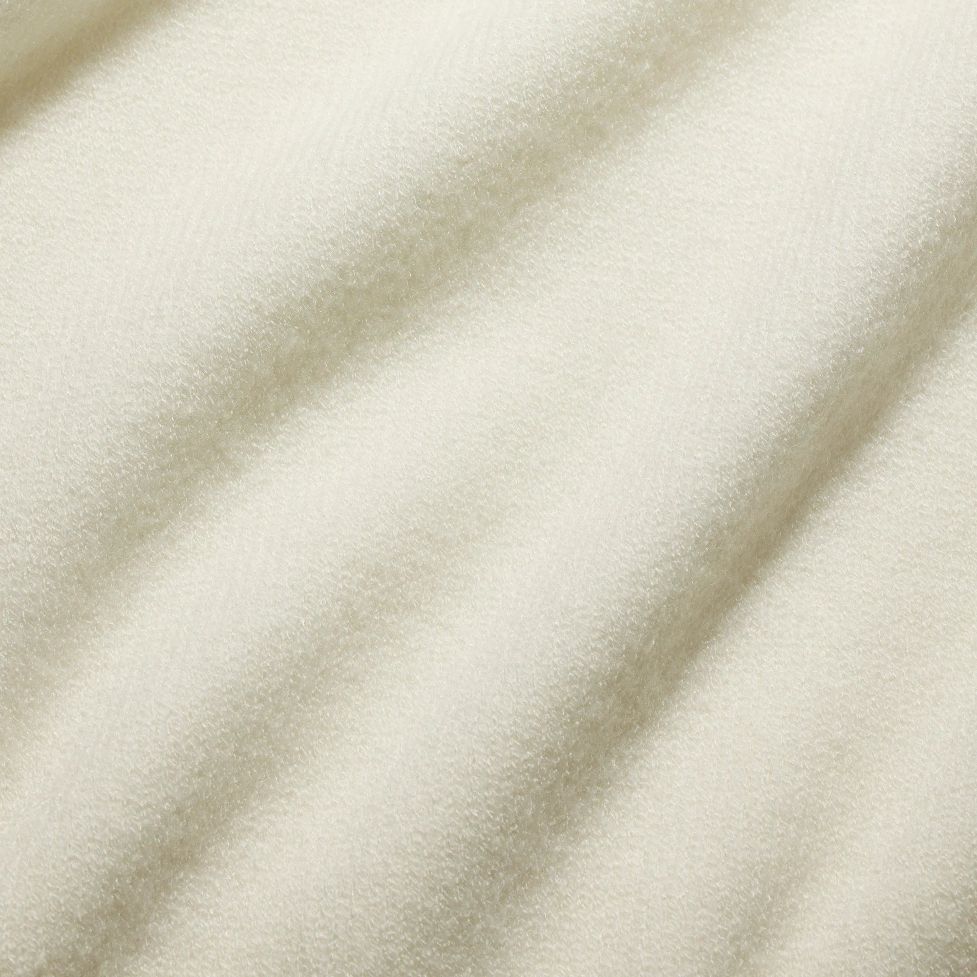 SWEATER KNITS RIBBED LONG SLEEVE TOP | IVORY