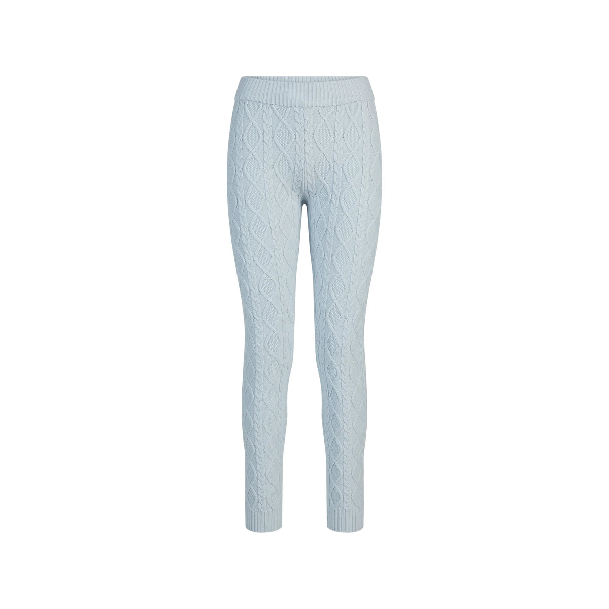 SWEATER KNITS CABLE KNIT LEGGING | ZEN BLUE