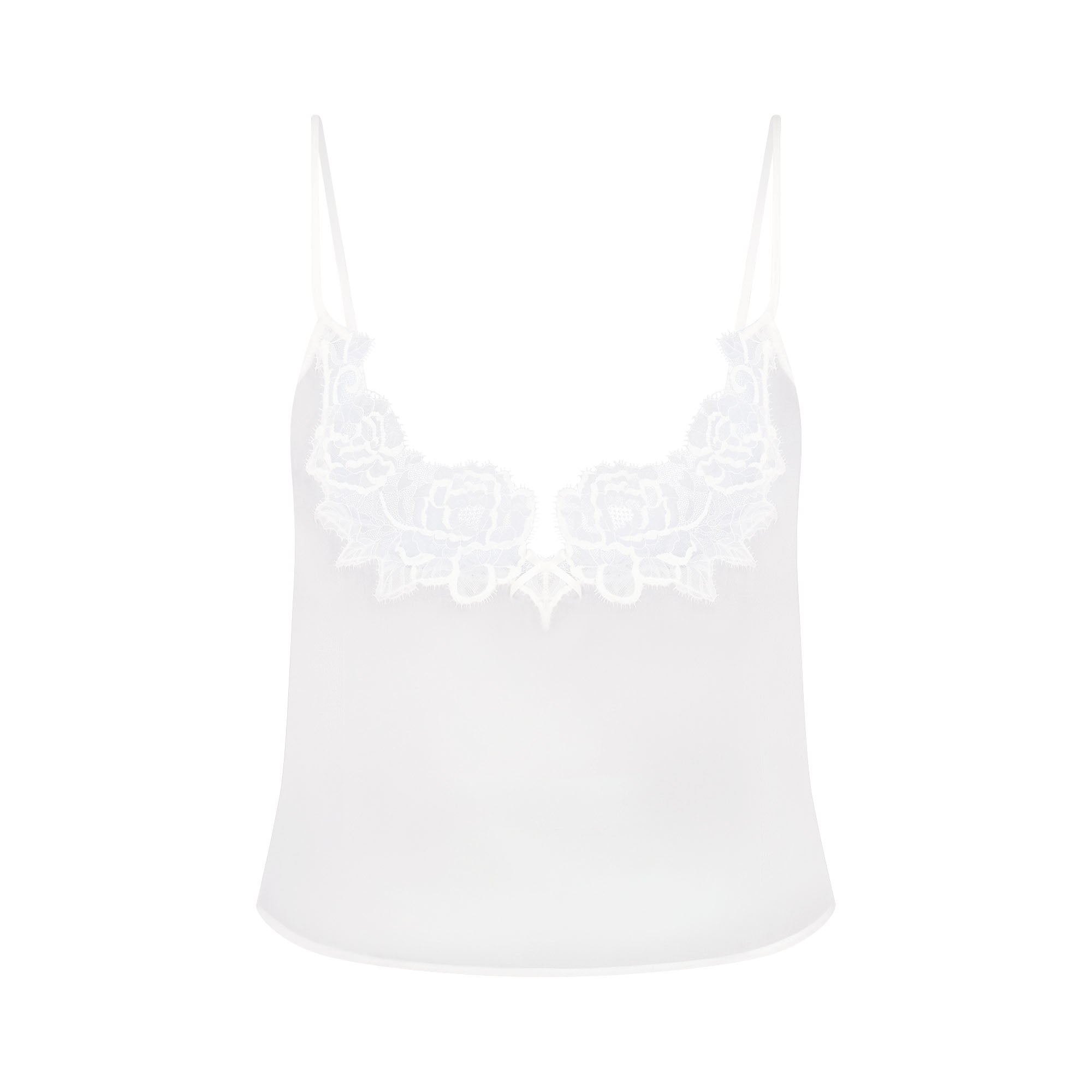 SKIMS ROMANCE CAMI AND SHORT SET | IVORY