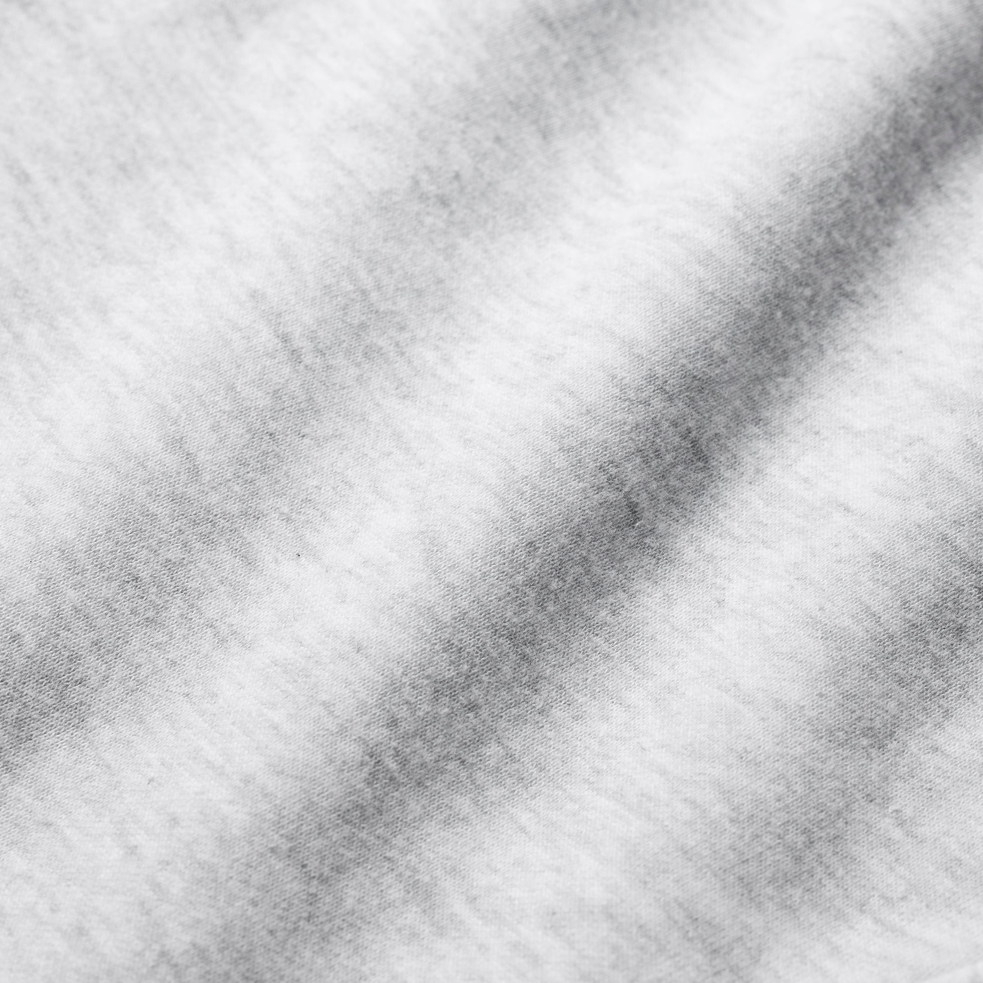 COTTON FLEECE FOLDOVER MINI SKIRT | LIGHT HEATHER GREY
