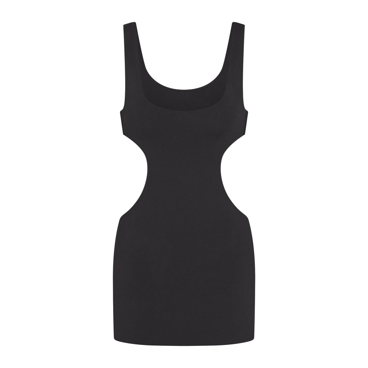 COTTON JERSEY CUT OUT MINI DRESS | SOOT