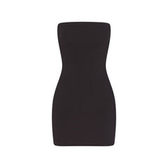COTTON JERSEY MINI TUBE DRESS | SOOT
