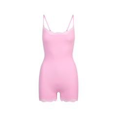 FITS EVERYBODY LACE ONESIE | BUBBLE GUM TONAL
