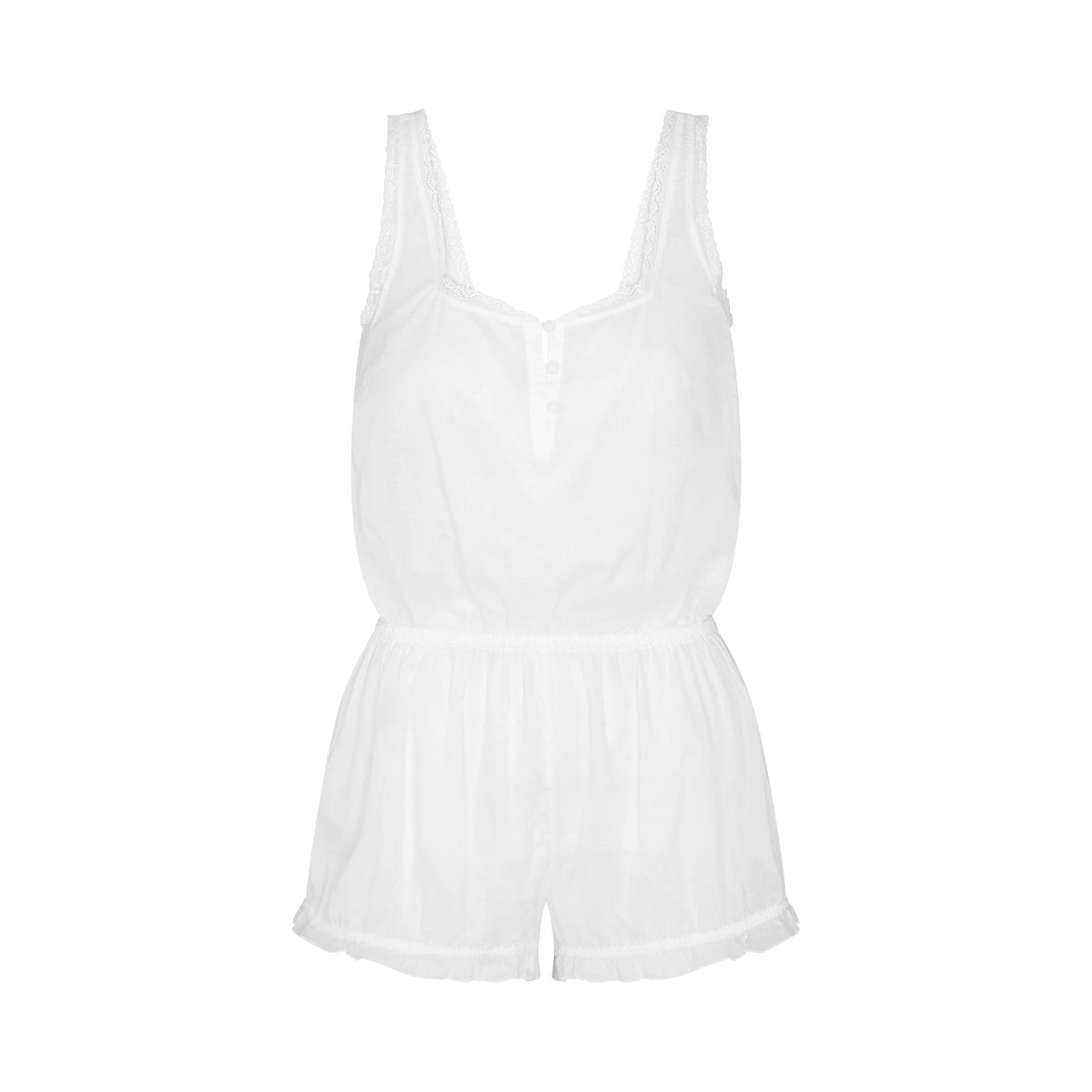 VOILE SLEEP ONESIE | SNOW