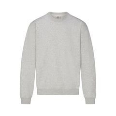 FLEECE LOUNGE MENS RELAXED HIGH CREWNECK | LIGHT HEATHER GREY