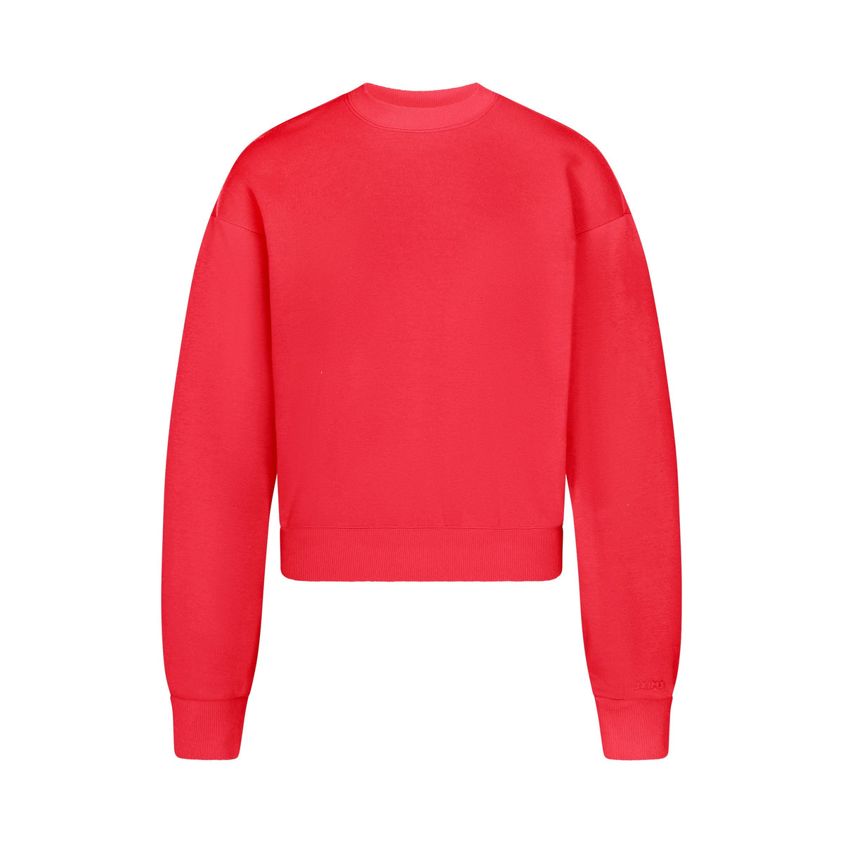 COTTON FLEECE CLASSIC CREWNECK | WASHED RED