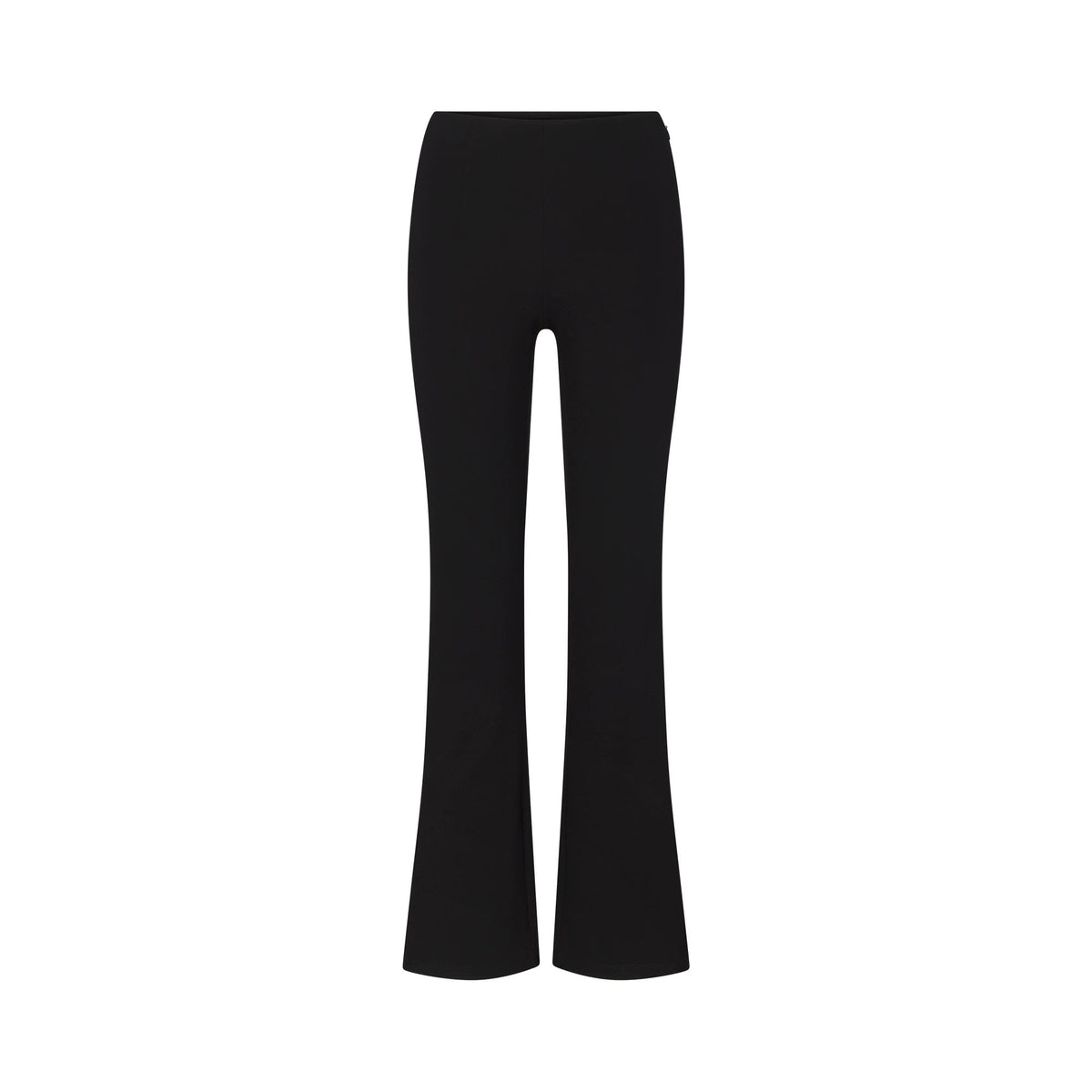 THE ESSENTIAL COLLECTION HIGH-WAISTED CROPPED KICK FLARE PANT | OBSIDIAN
