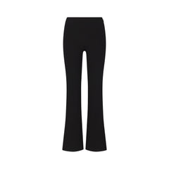THE ESSENTIAL COLLECTION HIGH-WAISTED CROPPED KICK FLARE PANT | OBSIDIAN
