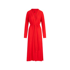 SOFT LOUNGE LONG ROBE | CHERRY