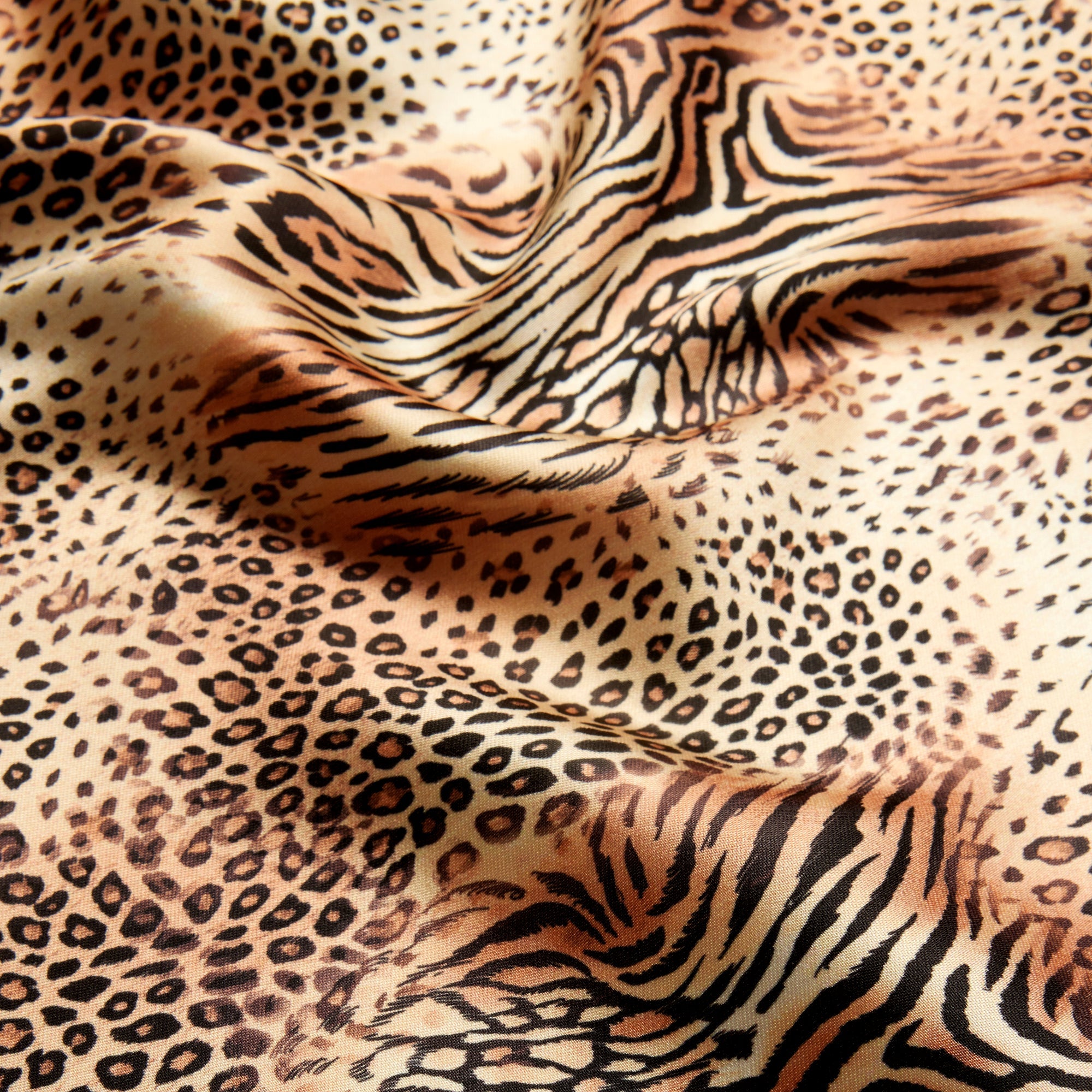 WOVEN SHINE LONG SLEEP SET | SAND MINI MULTI ANIMAL