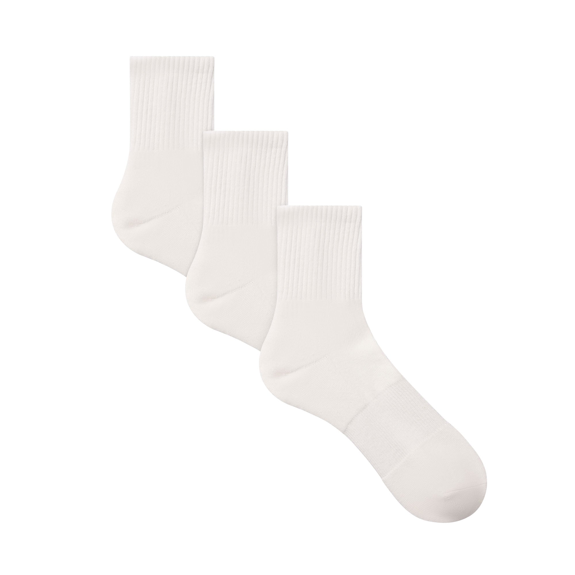 MENS 3/4 CREW SOCK 3-PACK | CHALK