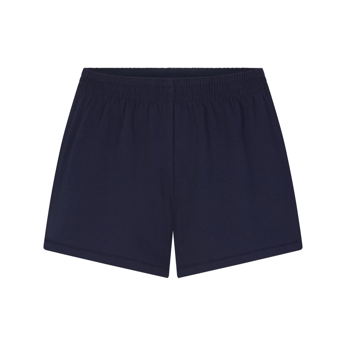 COTTON JERSEY LOOSE SHORT | NAVY