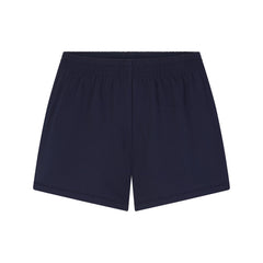 COTTON JERSEY LOOSE SHORT | NAVY