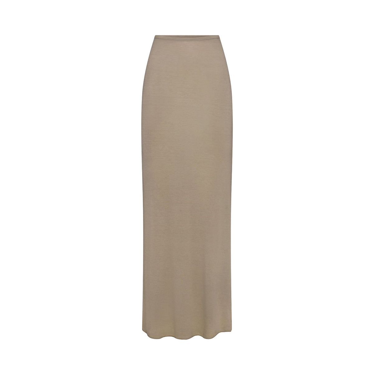 SHEER MODAL LONG SKIRT | DUNE