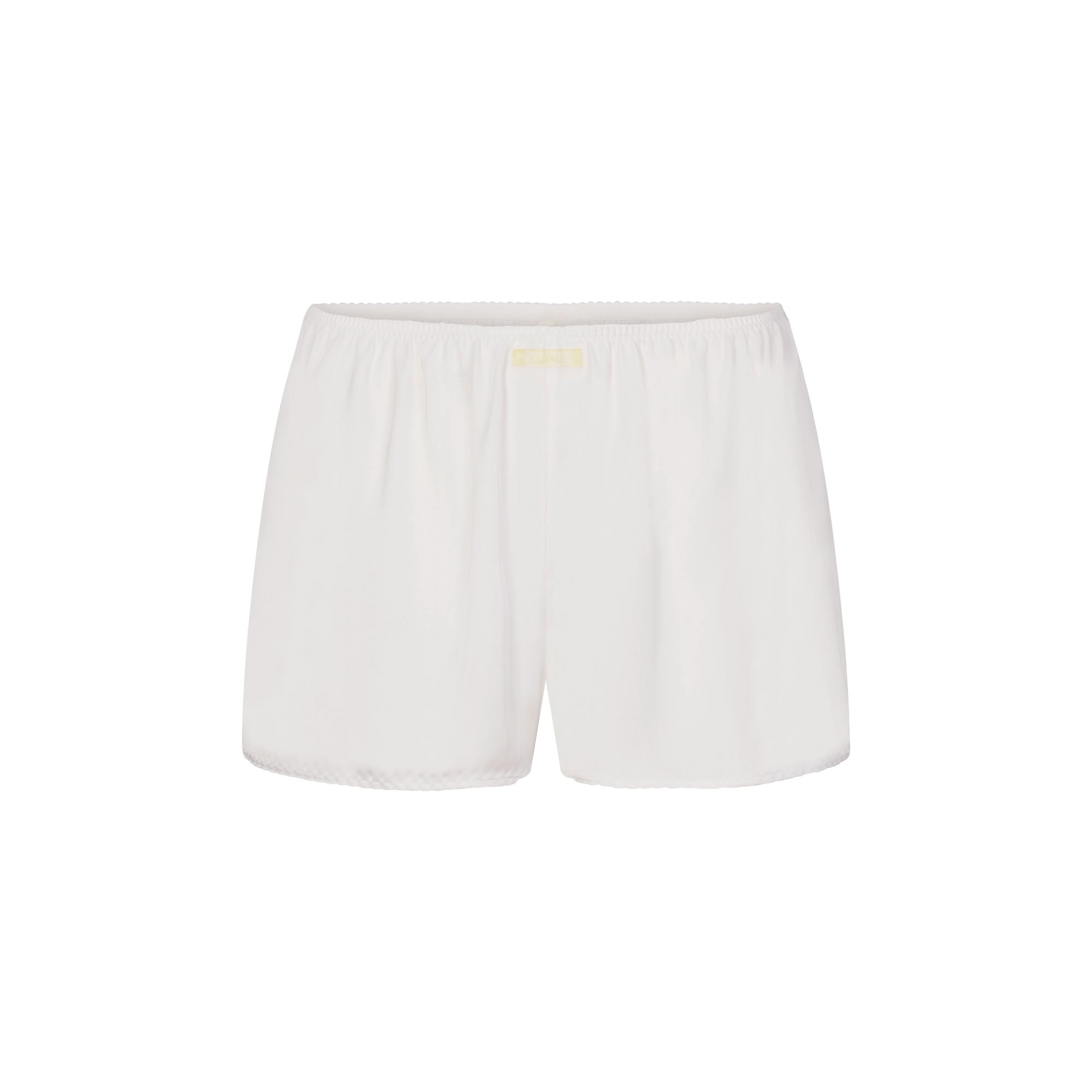 WOVEN SHINE CAMI AND SHORT SLEEP SET | IVORY