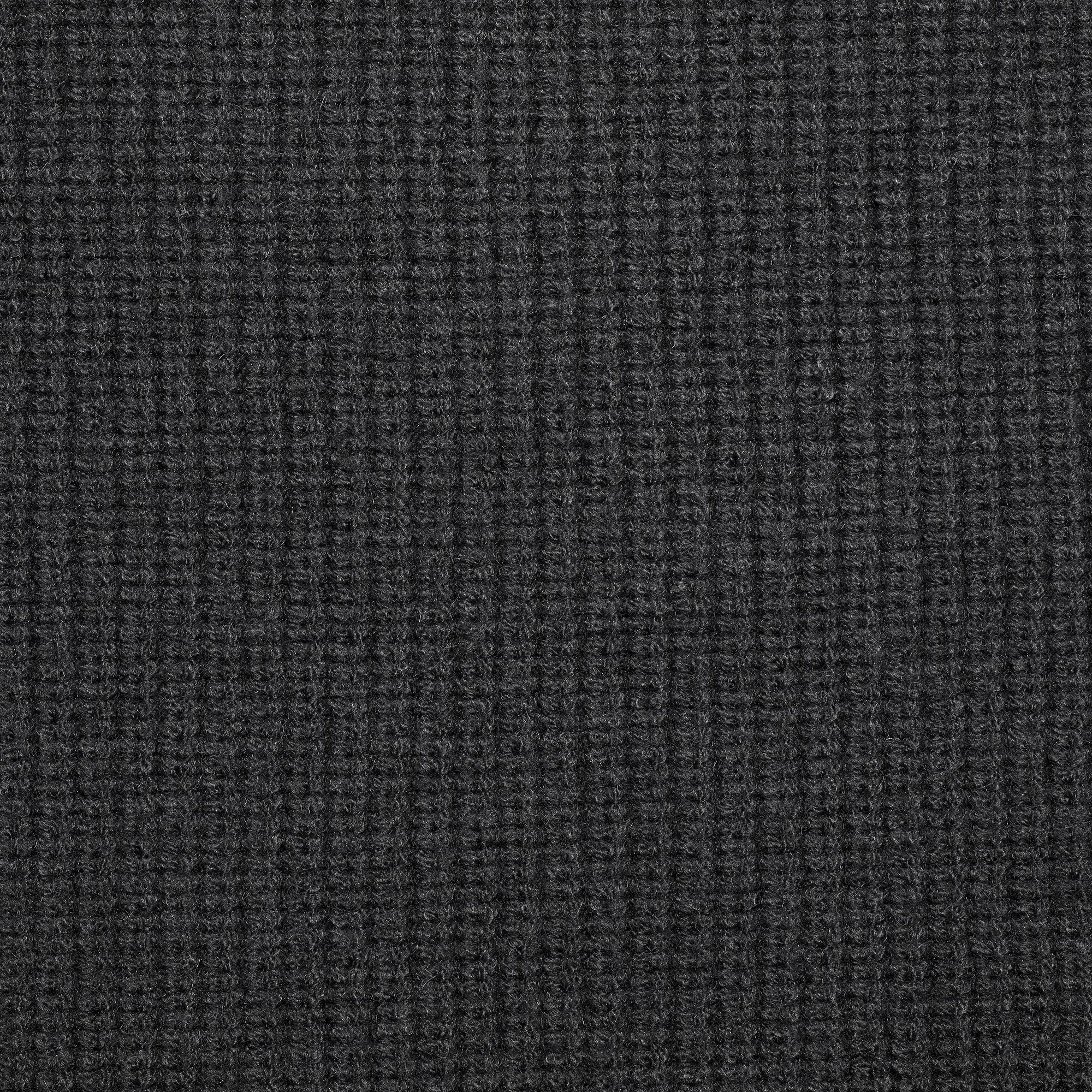 SWEATER KNITS RIBBED LONG SLEEVE FITTED CREW NECK | ASH