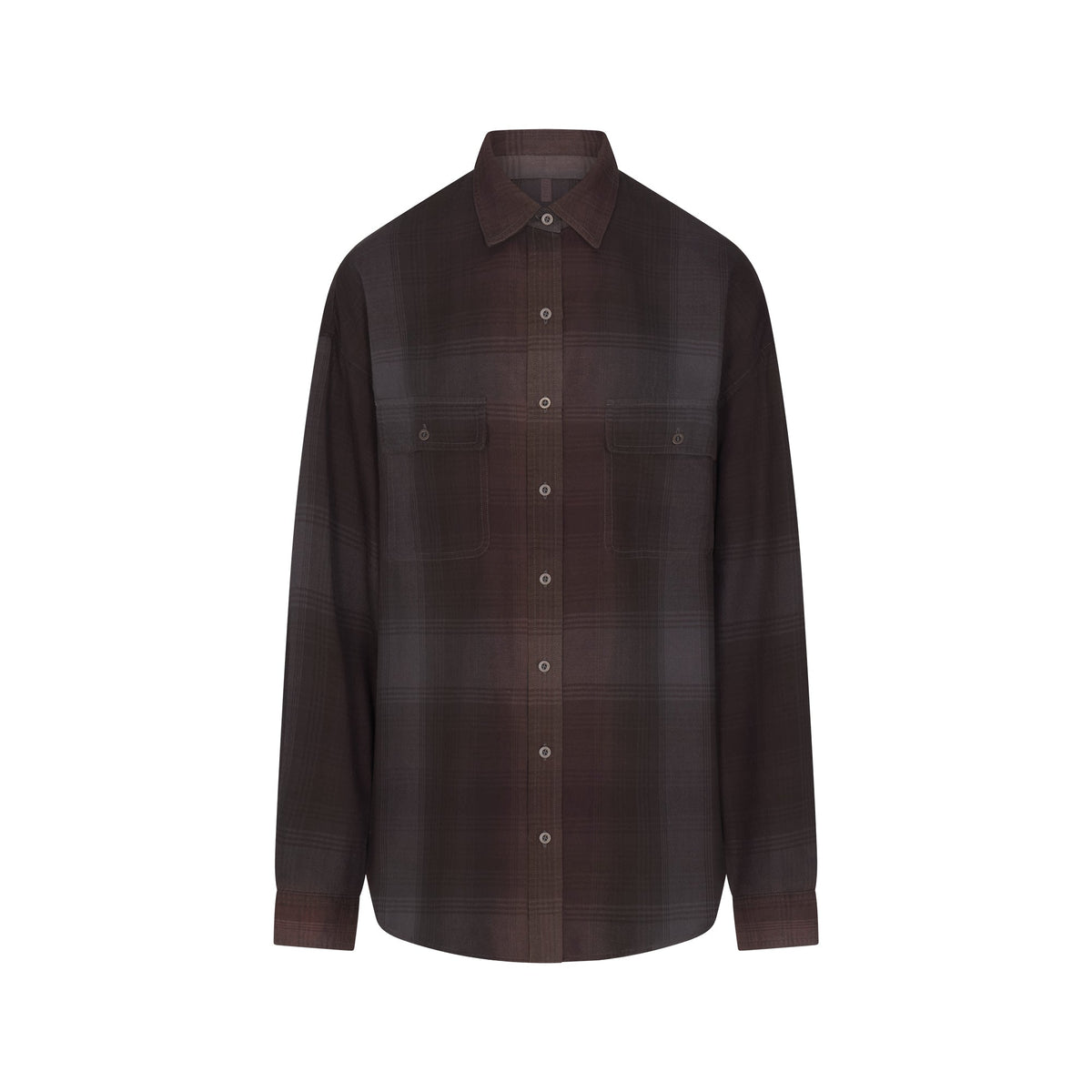 WASHED FLANNEL OVERSIZED SHIRT | PHOENIX SHADOW PLAID
