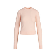 SWEATER KNITS RIBBED LONG SLEEVE FITTED CREW NECK | PRIMROSE