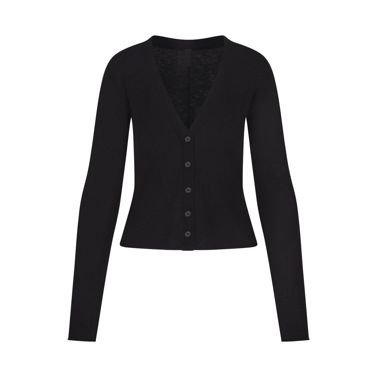 FEATHERWEIGHT CASHMERE CARDIGAN | ONYX