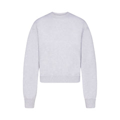COTTON FLEECE CLASSIC CREWNECK | LIGHT HEATHER GREY